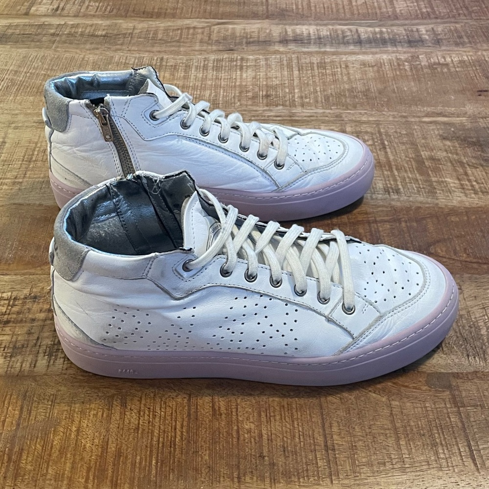 P448 Love Platform Mid Top Sneakers - Picture 2 of 10